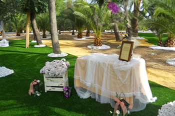 entrada decoraciones bodas dos hermanas