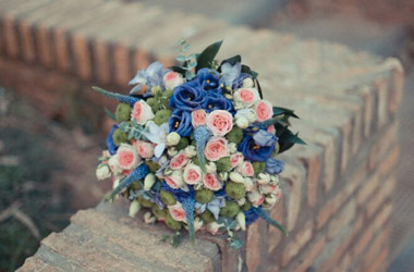 ramo-novia-azul ramos de novia sevilla